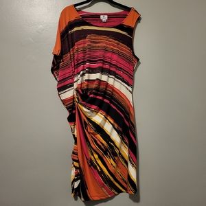NWT Size XL Worthington Stretch Asymmetrical Dress